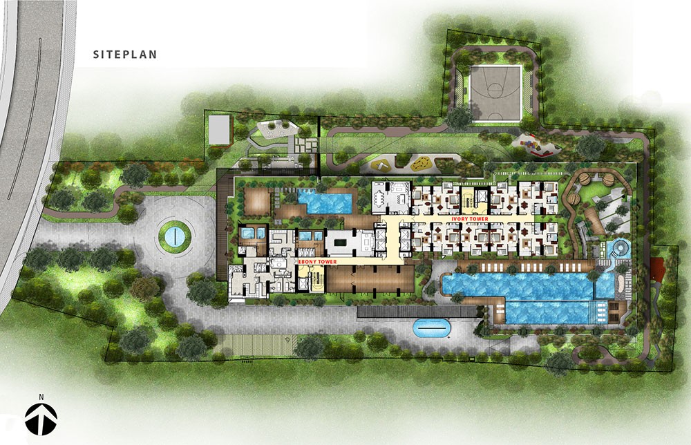 siteplan permata hijau suites